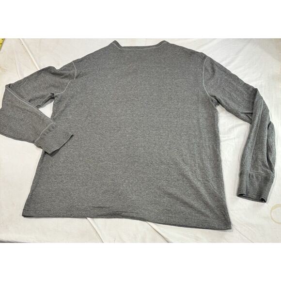 Polo Ralph Lauren Henley Sweatshirt Mens Size XXL 2XL Long Sleeve Gray - Picture 4 of 7
